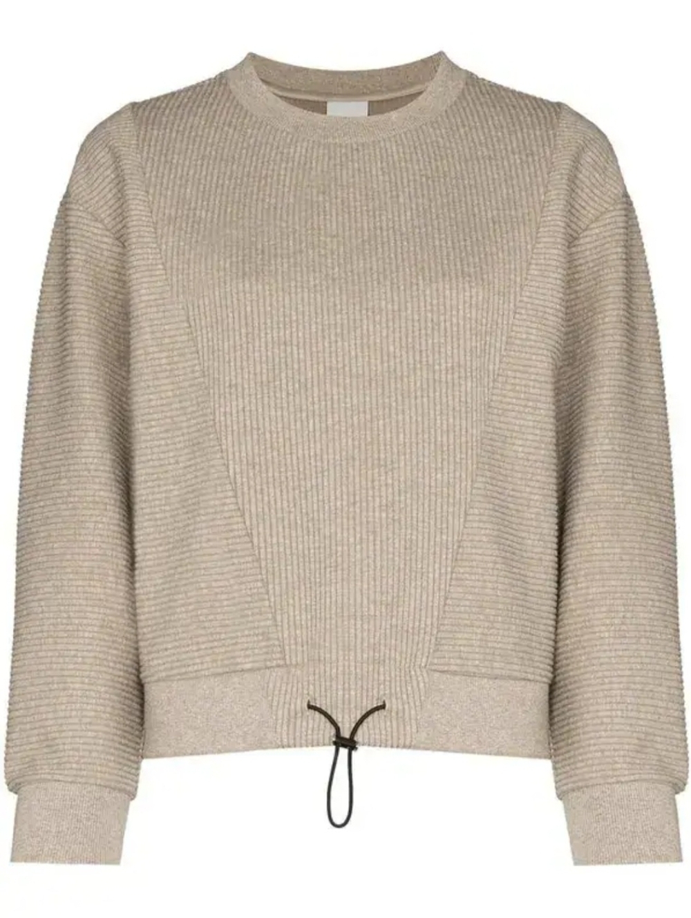 Varley Arleta Ribbed Cropped Pullover Sweater